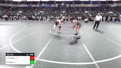 174 lbs Consi Of 4 - Jace Thomas, Terminator Wrestling Academy vs Davian White, Emporia Wrestling Club