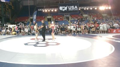 170 lbs Cons. Rd Of 64 - Emma Finecy, Nebraska vs Rebecca Gonzalez, Arkansas