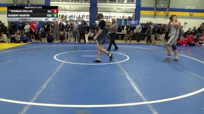 215 lbs Consy 4 - Thomas Kellas, Blair Academy-NJ vs Robert Martin, Penns Valley