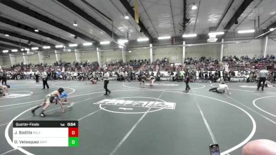 62 lbs Quarterfinal - Jazlyn Badilla, Relentless vs Osias Velasquez, Bayfield Wrestling
