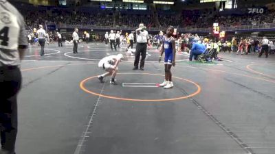 86 lbs Rd 5 - Consi Of 8 #2 - Savionna Nicholson, Erie School District vs Kennedy Lackey, State College