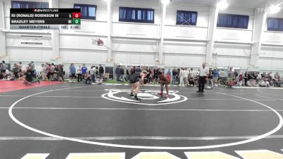 E-190 lbs Quarterfinal - RJ (Ronald) Robinson III, IL vs Bradley Meyers, MI