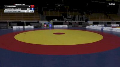 74kg Champ. Round 1 - Cole Coghill, Brock WC vs Magnus McCrackin, Burnaby Mountain Wrestling Club