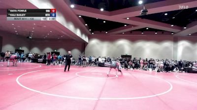 135 lbs Cons. Round 3 - Raya Fowle, Virginia vs Kali Bailey, New York