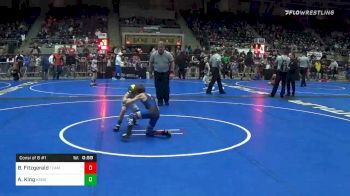 55 lbs Consolation - Buddy Fitzgerald, Team Tulsa WC vs Avery King, Kansas Young Guns