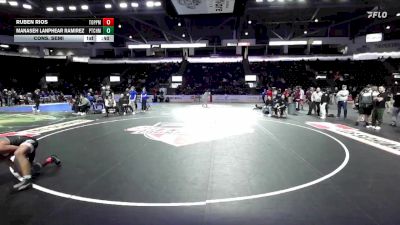 150 lbs Cons. Semi - Ruben Rios, Toppenish vs Manaseh Lanphear Ramirez, East Jefferson