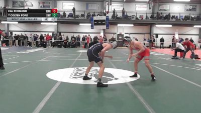 144 lbs Consi Of 8 #1 - Cal Ehrmann, Somers vs Colten Ford, Smithtown West