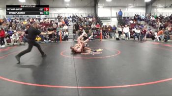 144 lbs Cons. Round 2 - Evan Flexter, Highlands Ranch vs Jaykob West, Central