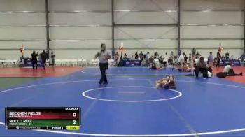 80 lbs Round 3 - Beckhem Fields, Nauman Green vs Rocco Ruiz, Minion Green