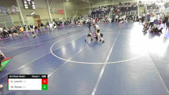 52 lbs 3rd Place Match - Kai Leavitt, Champions Wrestling Club vs William Rosas, Sanderson Wrestling Academy