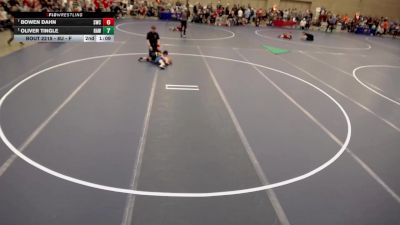 8U - H Cons. Round 2 - John Kremer, Minnesota vs Tate Johnson, Becker Bulldog Wrestling Club