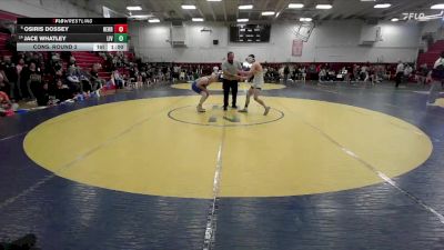 134 lbs Cons. Round 2 - Jace Whatley, Livermore vs Osiris Dossey, Heritage