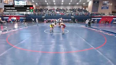 132 lbs Round 4 - Landon Song, Frisco Memorial vs David Vega, Dripping Springs