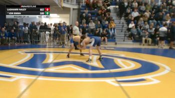 133 lbs Round Of 16 - Lashawn Haley, West Mifflin Area vs Jon Emma, Canon-McMillan