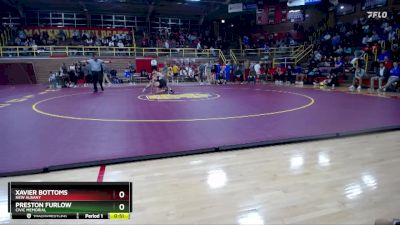 120 lbs Cons. Round 2 - PRESTON FURLOW, Civic Memorial vs Xavier Bottoms, New Albany