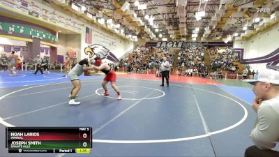 215 Boys Quarterfinal - Joseph Smith, Granite Hills vs Noah Larios, Imperial