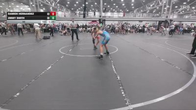 96 lbs Round 8 (10 Team) - Damien Hernandez, Kraken Black vs Jimmy Smith, Dayton Bandits