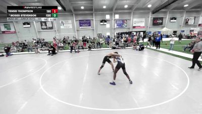 Junior Boys - 150 lbs Champ. Round 3 - Tensei Thompson, Team Idaho Wrestling Club vs Moses Stevenson, Franklin Central Wrestling Club