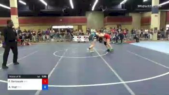 65 kg Round Of 16 - Faith Bartoszek, Wyoming Seminary Wrestling Club vs Anna Vogt, Texans Wrestling Club