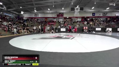 157 lbs Champ. Round 1 - Kevin Boston, CSU-Pueblo vs Nico Taddy, West Liberty