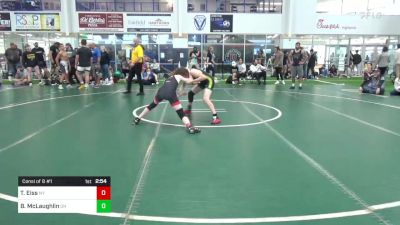 S-102 lbs Consi Of 8 #1 - Tennison Eiss, NY vs Brandan McLaughlin, OH