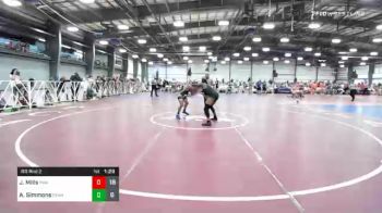 145 lbs Prelims - Jaheim Mills, Roundtree Wrestling Academy Blue vs Artis Simmons, Pennsylvania Rangers