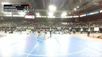115 lbs Cons. Round 2 - Amea Whittington, Caldwell vs Cassie Osborne, American Falls