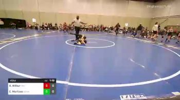 40 lbs Final - Asher Wilbur, Firebird Elite vs Carter Martinez, No Escape Wrestling Academy