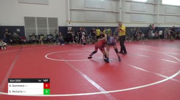 113-118.4 lbs Consolation - Ava Sommers, OH vs Sadie McCarty, WV