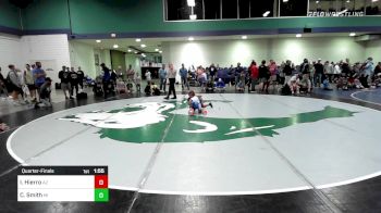 60 lbs Quarterfinal - Isaac Hierro, AZ vs Cameron Smith, MI