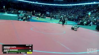 106-5A 1st Place Match - Zaidyn Quinonez, Pomona vs Adonias Cantu, Eaglecrest