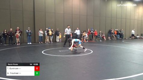 65 lbs Semifinal - Talea Guntrum, Team Ohio vs Aubrey Troutner, Team Colorado