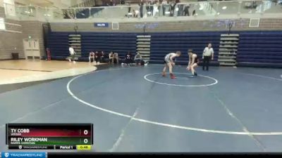 120/126 2nd Place Match - Riley Workman, Nampa Christian vs Ty Cobb, Weiser