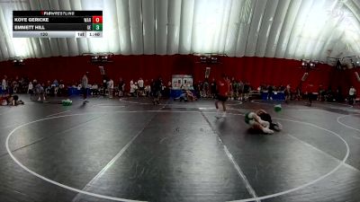 120 lbs Champ Round 1 (16 Team) - Koye Gericke, Waukee Warriors vs EMMETT HILL, Geneseo