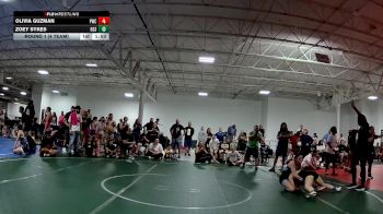 125 lbs Round 1 (4 Team) - Olivia Guzman, Pride WC vs Zoey Sykes, Rattlers Siggy Style