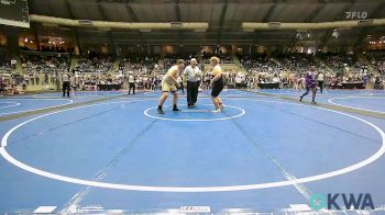 285 lbs Consi Of 8 #2 - Zay Goodman, Jenks Trojan Wrestling Club vs Zander Dickson-Reese, Bristow Youth Wrestling