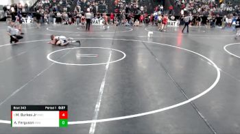 106 lbs Cons. Round 4 - Madison Burkes Jr, MAC Wrestling Club vs Archer Ferguson, MWC Wrestling Academy