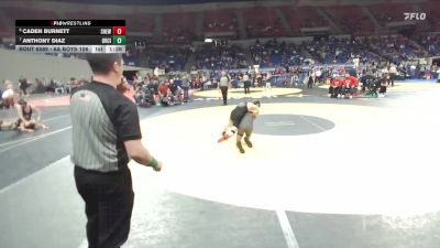 6A Boys 106 lbs 3rd Place Match - Anthony Diaz, Oregon City Boys vs Caden Burnett, Sherwood Boys