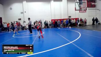 74 lbs 7th Place Match - Brycen Wallace, Midwest Xtreme Wrestling vs Finn Beattie, CIA