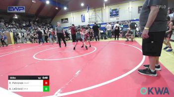 90 lbs Consi Of 4 - Raleigh Patronek, Skiatook Youth Wrestling vs Anson LeGrand, Sperry Wrestling Club