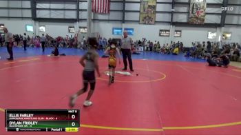 55 lbs Semis (4 Team) - Ellis Farley, DARKHORSE WRESTLING CLUB - BLACK vs Dylan Fridley, BLACKHAWK WC