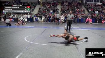 76 lbs Quarterfinal - Colt Eck, Brawlers vs Cooper Schwartz, Tiger