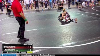 62-63 lbs Round 3 - Caedyn Owen, Canon City Wrestling Club vs Jerakai Quinn, Bald Eagle Wrestling