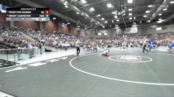 2A 175 lbs Cons. Round 3 - Brody Carpenter, South Summit vs River Von Hadden, San Juan