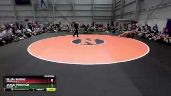195 lbs Semis & 3rd Wb (16 Team) - Elijah Mathis, Kansas Blue vs Jaxon Penovich, Illinois
