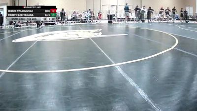 156 lbs Round Of 32 - Jessie Valenzuela, Rough House vs Raidyn Lee Tanaka, Matador WC