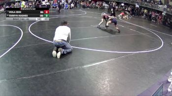 82 lbs Cons. Round 4 - Torryn Hughes, CWO vs Viola Ishii, HWA