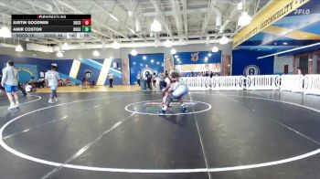 165 lbs Round 1 (8 Team) - Amir Coston, Alpha Dogs vs Justin Goodwin, Socs