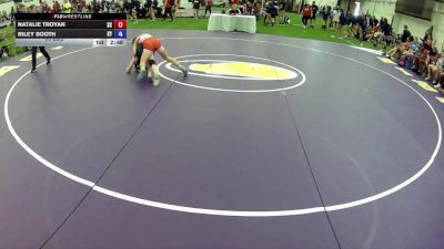 95 lbs Natalie Troyan, South Carolina vs Riley Booth, Kentucky