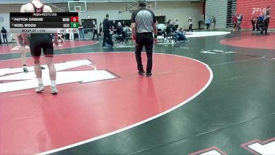 175 lbs Quarterfinal - Noel Wood, Glencoe vs Patton Greene, McMinnville